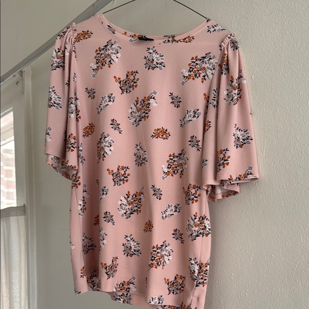 Floral Pink Women's Top